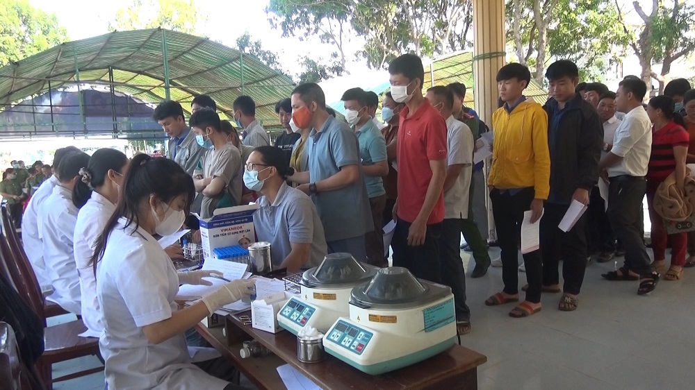 Tiếp nhận 455 đơn vị máu tại “Ngày hội hiến máu nhân đạo” đợt 2 năm 2022