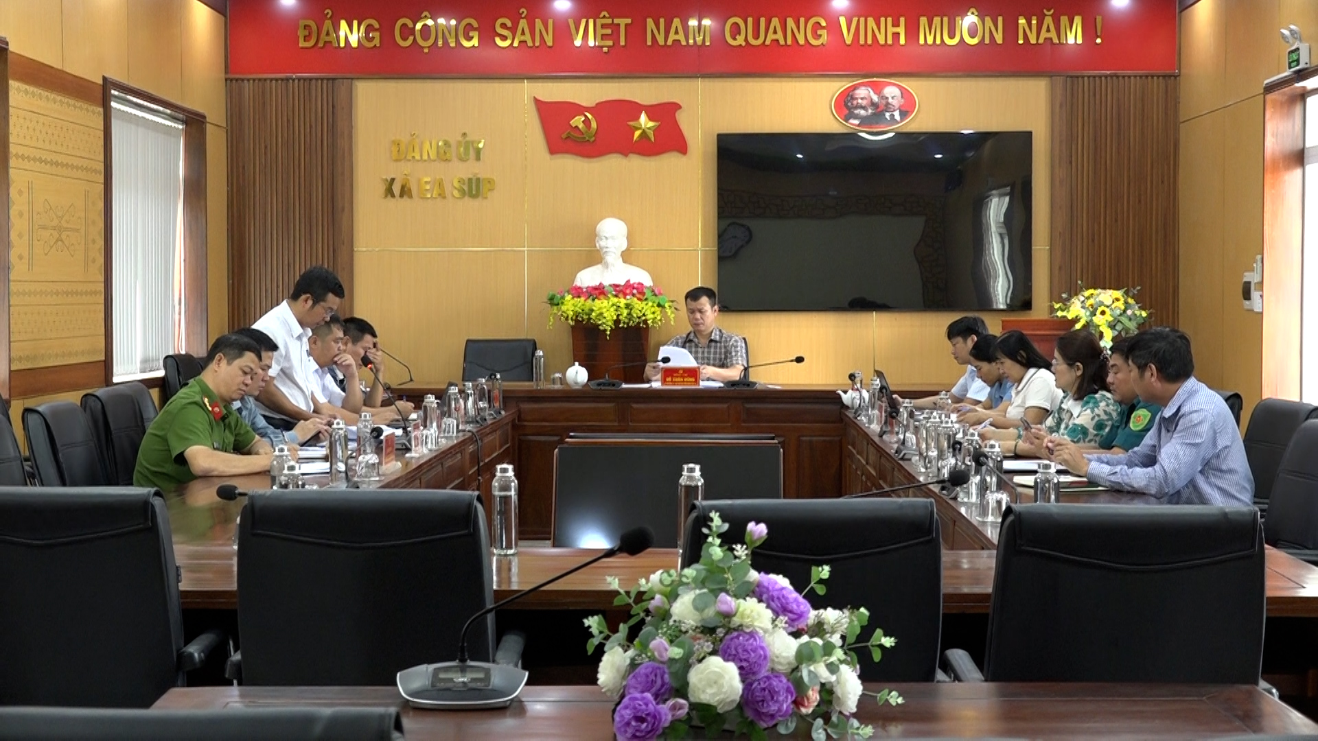 Đảng ủy xã Ea Súp triển khai các nhiệm vụ chuẩn bị cho Đại hội Đảng bộ xã khóa I, nhiệm kỳ 2025 - 2030