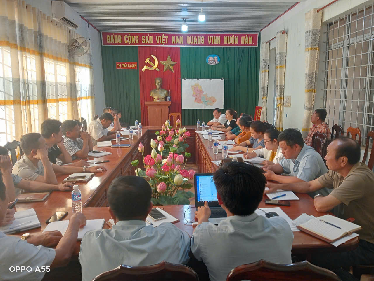 Hội nghị công khai lấy ý kiến về điều chỉnh quy hoạch sử dụng đất đến năm 2030 trên địa bàn thị trấn Ea Súp
