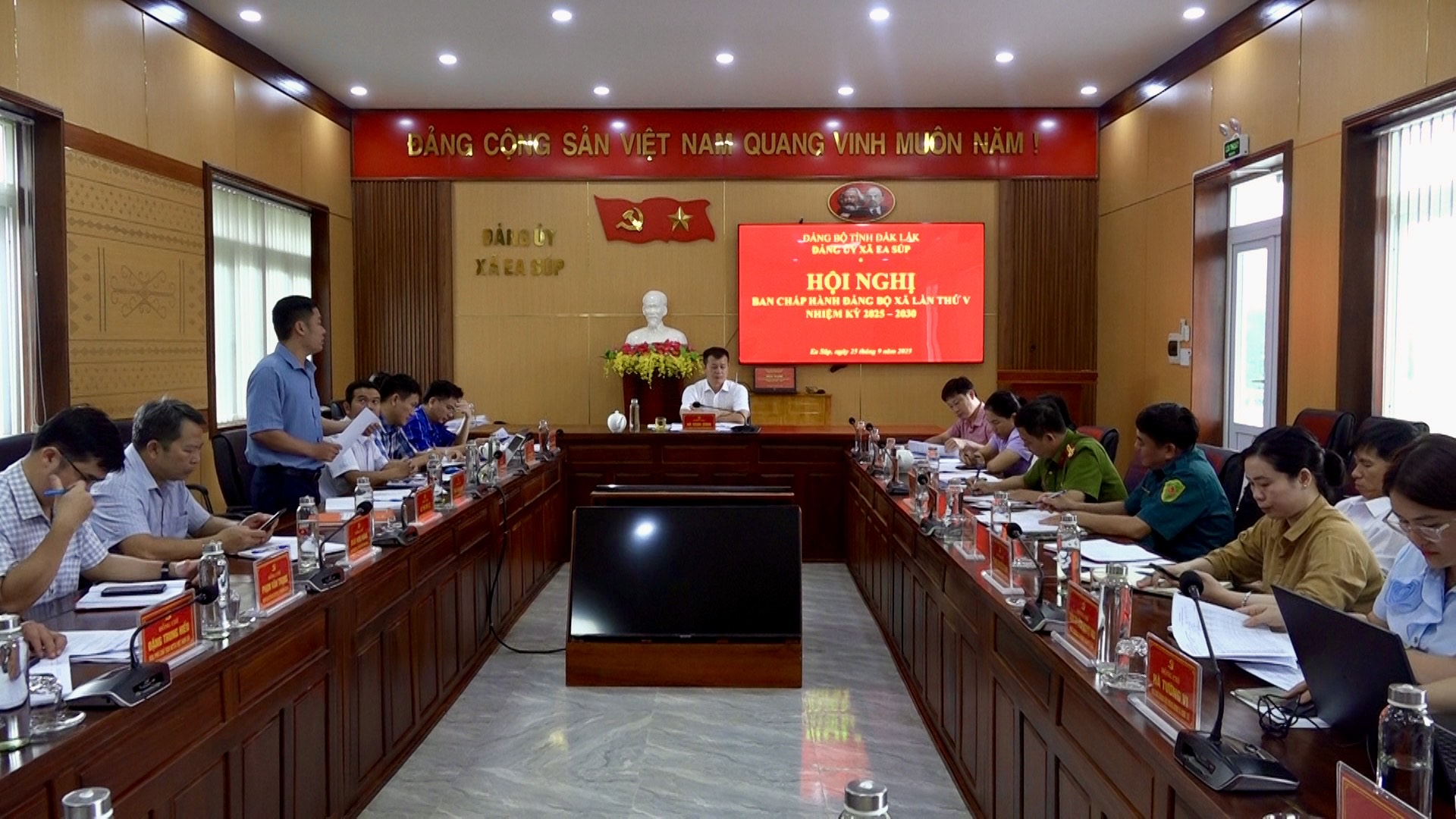 Hội nghị Ban Chấp hành Đảng bộ xã Ea Súp lần thứ 5, nhiệm kỳ 2025-2030
