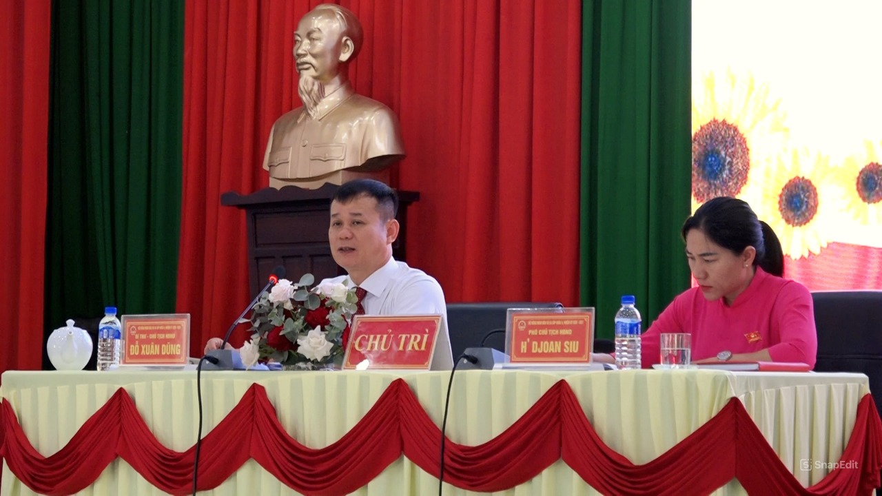 Kỳ họp chuyên đề lần thứ nhất, HĐND xã khóa II, nhiệm kỳ 2026-2031