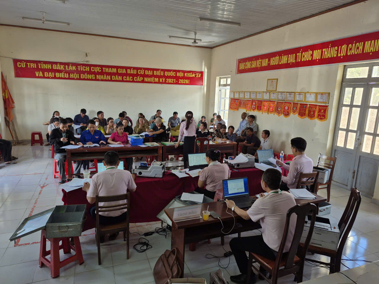 Hoạt động giao dịch điểm cố định cấp xã đạt loại tốt