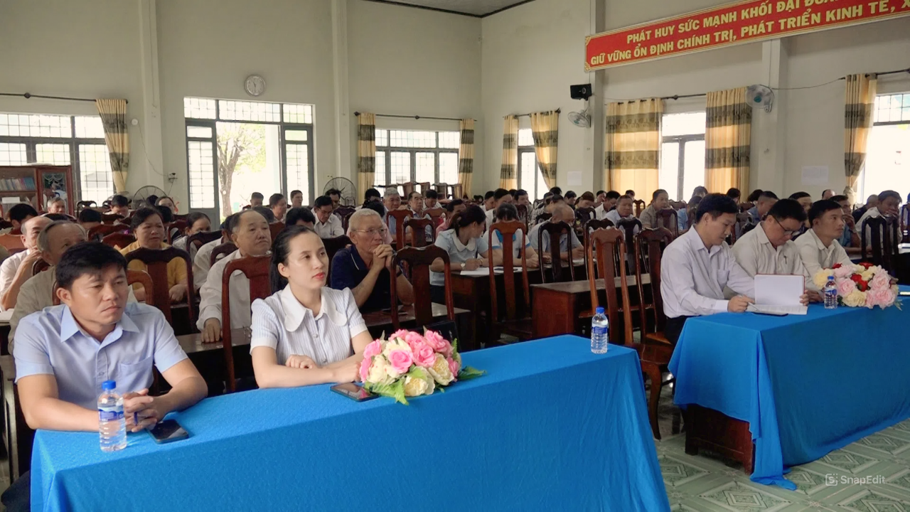 Mở lớp bồi dưỡng lý luận chính trị và nghiệp vụ dành cho cán bộ mặt trận ở cơ sở năm 2025