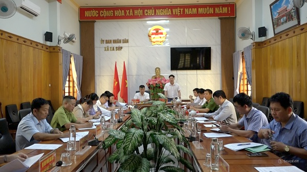 UBND xã Ea Súp triển khai nhiệm vụ quý II năm 2026